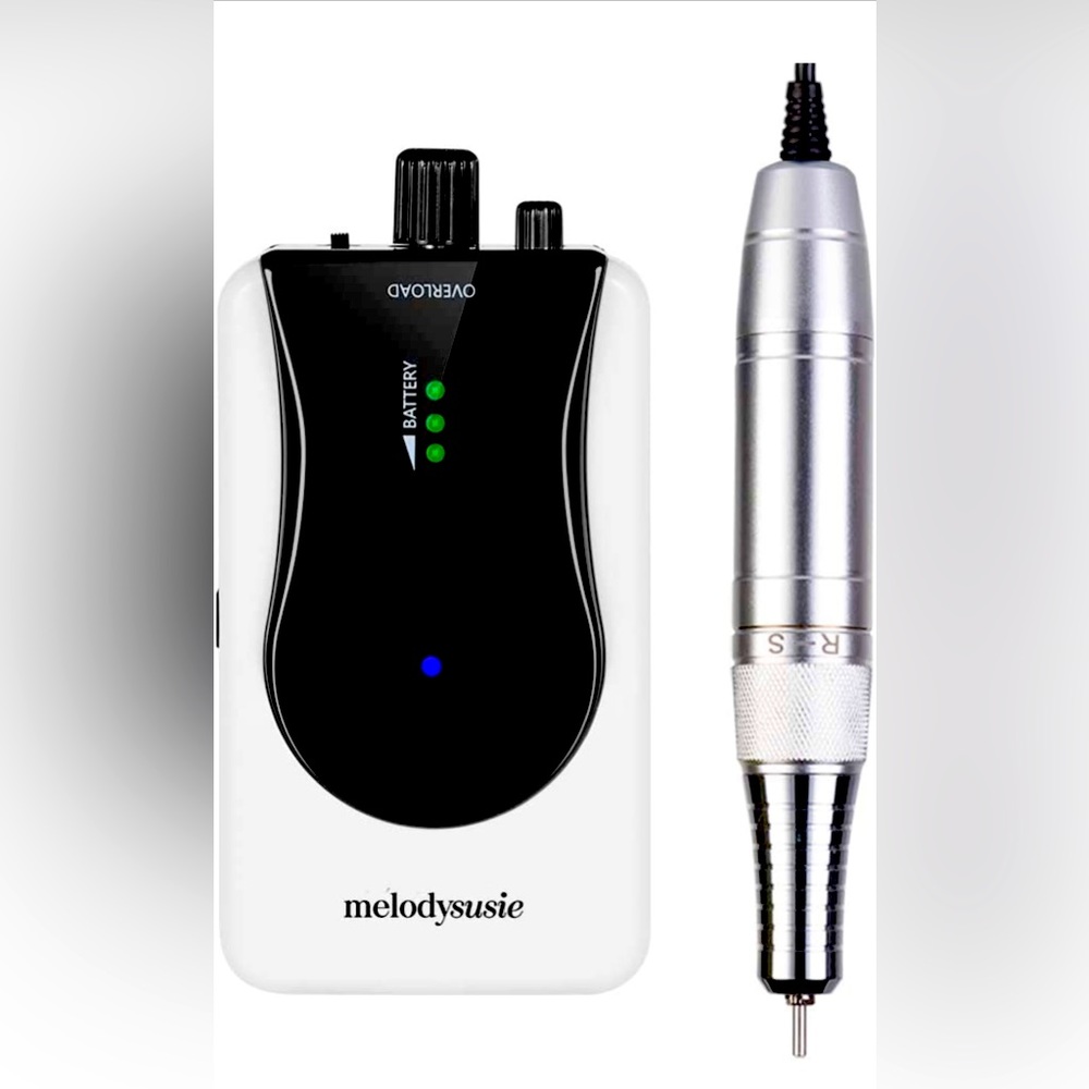 MelodySusie Nail Drill File, 35000 rpm Professional Manicure/Pedicure Drill.